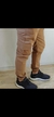 Jogger cargo gabardina