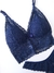 GG| Conjunto Cropped Rendado AZUL MARINHO - Sensual Love - comprar online