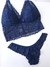 Imagem do GG| Conjunto Cropped Rendado AZUL MARINHO - Sensual Love