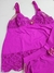 M|G Baby Doll Microfibra (Tule|Renda) - Rosa Forte CP4037 - comprar online