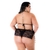 MINI FANTASIA PLUS SIZE - ASSANHADINHA PRETA - PIMENTA SEXY 2110 - comprar online