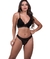 GG| Conjunto SEM BOJO sensual com fio duplo PRETO– Graciele - D'Eva Lingerie | Tudo em Lingerie e Sex Shop 