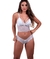 G| Conjunto SEM BOJO strappy Renda Branca – Diane