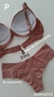 P| Conjunto Com Bojo Meia Renda | Marrocos - D'Eva Lingerie | Tudo em Lingerie e Sex Shop 