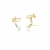 Brinco earcuff pérolas e navetes - ouro