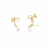 Brinco earcuff perola - ouro