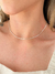 Choker rivieira cristal - prata 925