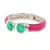 Bracelete Galuchat pink