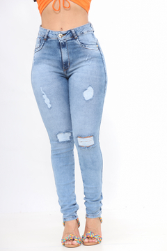 Grade 5 Peças - Calça Jeans Premium Clara Skinny, com Lycra - loja online