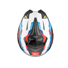 Casco Moto Rebatible Mt Atom 2 Tricolor Brillante - comprar online