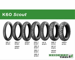 Juego De Cubiertas Heidenau k60 Scout 90/90-21 120/90-17 - comprar online