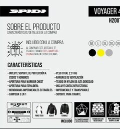 Spidi Voyager 4 Negra - tienda online