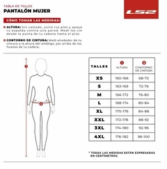 Pantalon Ls2 Chart - tienda online