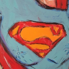 Supergirl / Acrílico / 60 x 90 cm - comprar online