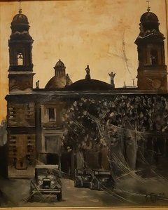 Catedral / Óleo sobre tela / 50 x 60 cm