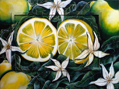 Limoni / Acrílico sobre tela / 80 x 60 cm