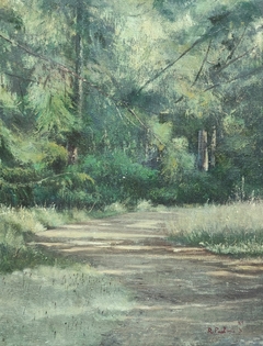 Parque Sureño / Óleo sobre tela / 65x50cm.