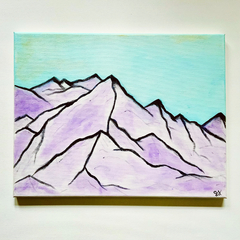 Purple mountain range 2