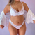 Conjunto Jullie (branco) - Penélope - Lingerie Store