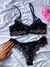 Conjunto Mia (preto) - Penélope - Lingerie Store