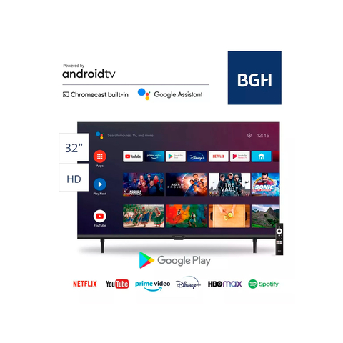 Smart Tv 32" HD BGH Android Tv