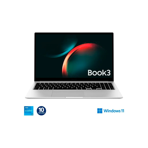 Notebook Samsung Book3 Core I5 8/512GB Silver