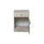 Mesa de Luz Ricchezze 1 Puerta 1 Cajón Pluspack Fresno Blanco - comprar online