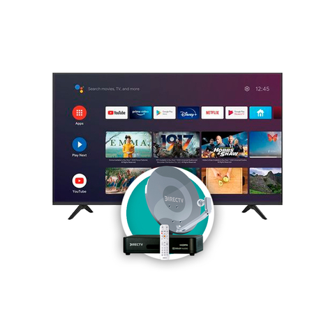 Smart Tv 50" BGH Android + Antena DirecTv Prepago