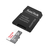 Tarjeta de Memoria Micro SD Sandisk 64GB 100MB/s