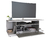 MESA RACK TV LED 1.20 - MELAMINA TEXTURADA LIVING MODERNO - comprar online