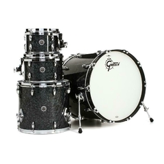 GRETSCH BROOKLYN USA GBE8246 BLACK MARINE PEARL Bateria 4 Cuerpos Sin Fierros