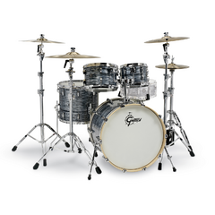 GRETSCH RENOWN MAPLE RN2-E8246 SOP SILVER OYSTER PEARL Bateria 4 Cuerpos Sin Fierros