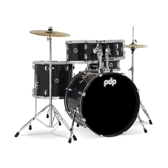 BATERIA PDP PDCE2215KTIB CENTER STAGE IRIDESCENT BLACK SPARKLE