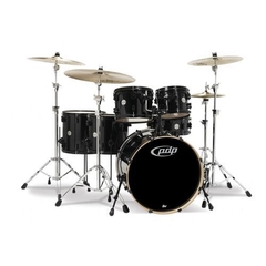 BATERIA CONCEPT MAPLE PEARLESCENT BLACK 6 CUERPOS PDP