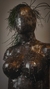 Escultura Torso de metal con Rhipsalis - tienda online
