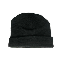 Touca De Frio Lisa Preta Gorro De Lã Inverno - comprar online