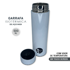 Imagem do Garrafa Isotérmica em Aço Inox 500ml - Vermelha