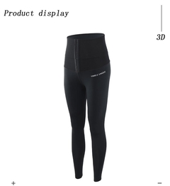 Imagem do Calça cintura alta, para esportes, yoga, academia, fitness, corrida, leggings compressão, afina cintura, modeladora, cintura fina