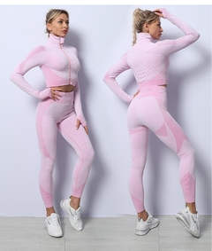 2/3PCS Seamless Women Yoga Set Workout Sportswear Gym Clothing Fitness Long Slee na internet