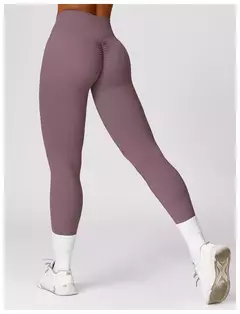 Leggings esportivos sem costura para mulheres, cintura alta, calças de ioga, academia