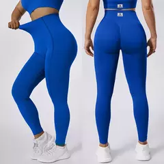 Calças de Yoga de Cintura Alta Sem Costura para Mulheres, Leggings De Ginástic - fitcute