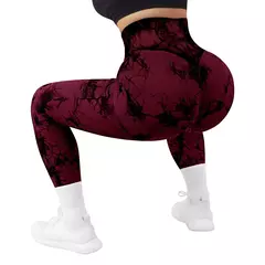 Calças de Yoga de Cintura Alta Sem Costura para Mulheres, Leggings De Ginástic