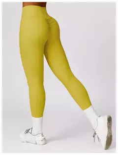 Leggings esportivos sem costura para mulheres, cintura alta, calças de ioga, academia - loja online