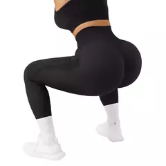 Imagem do Calças de Yoga de Cintura Alta Sem Costura para Mulheres, Leggings De Ginástic