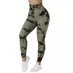 Calças de Yoga de Cintura Alta Sem Costura para Mulheres, Leggings De Ginástic - loja online