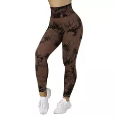 Calças de Yoga de Cintura Alta Sem Costura para Mulheres, Leggings De Ginástic