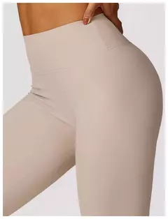 Leggings esportivos sem costura para mulheres, cintura alta, calças de ioga, academia - comprar online