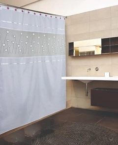 Cortinas de baño bordadas - comprar online