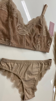 Conjunto Cropped Todo Canto Nude