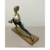 ESCULTURA MULHER FITNESS DECORATIVA 20X8X16,5CM - comprar online